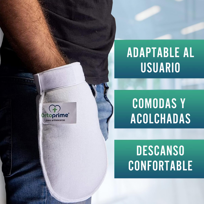 Manopla Antiescaras Protección Anti-Arañazos