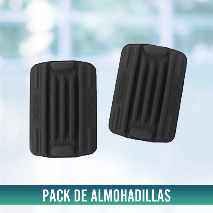 Pack Completo Muletas Ortopédicas + Almohadillas + Conteras Anchas