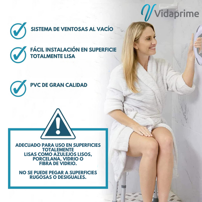 Asidero de Baño con Sujeción Instantánea