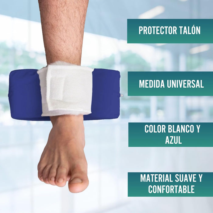 Pack 2 Taloneras Antiescaras Curvas PU Impermeable