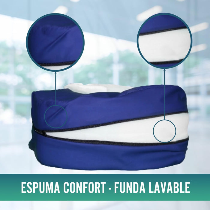 Pack 2 Taloneras Antiescaras Curvas PU Impermeable
