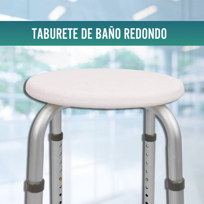 Taburete de Baño Redondo