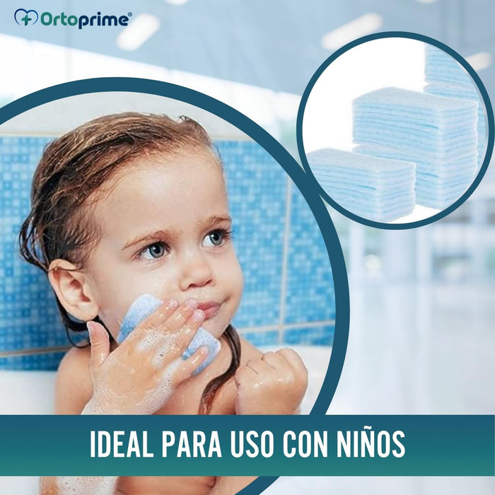 Esponjas Jabonosas Desechables Bebes y Adultos