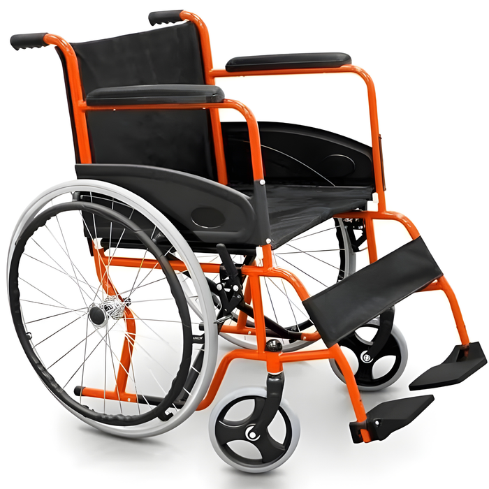 Silla de Ruedas Plegable Basic | Movilidad Reducida