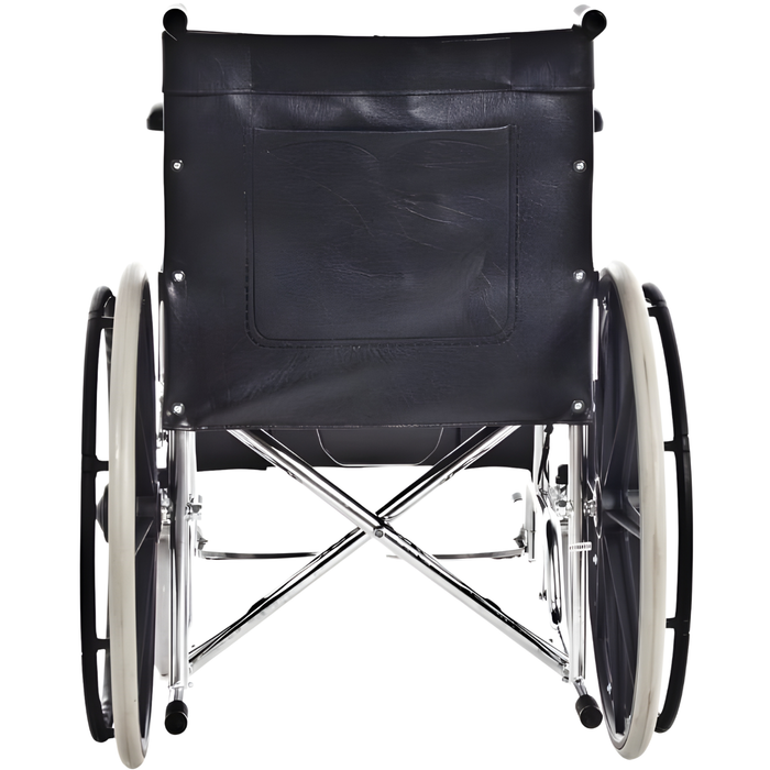 Silla de Ruedas con Asiento WC acolchado