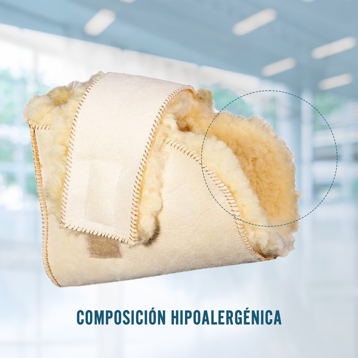 Patuco Antiescaras Lambskin Premium Pie Izquierdo