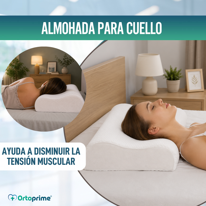 Almohada Viscoelástica Cervical | Apoyo Efectivo