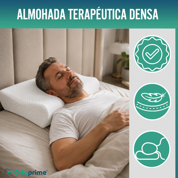 Almohada Cervical Ergonómica Viscoelástica  | Descanso Reparador