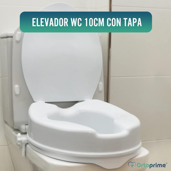 Elevador de WC con y sin Tapa | Resistente 223kg