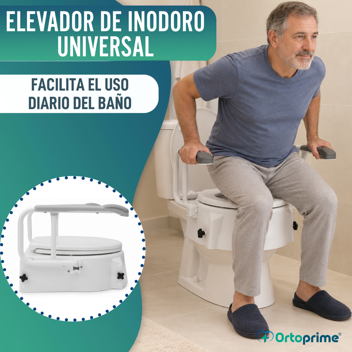 Elevador WC Inclinable 6-10-15cm Resistance