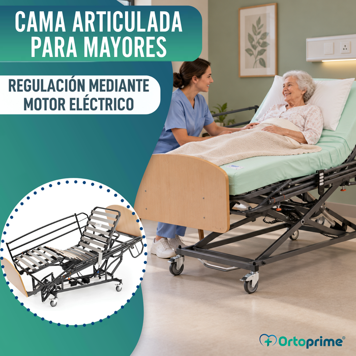 Cama Articulada 105 Eléctrica Carro Elevación  | Resistance Pack