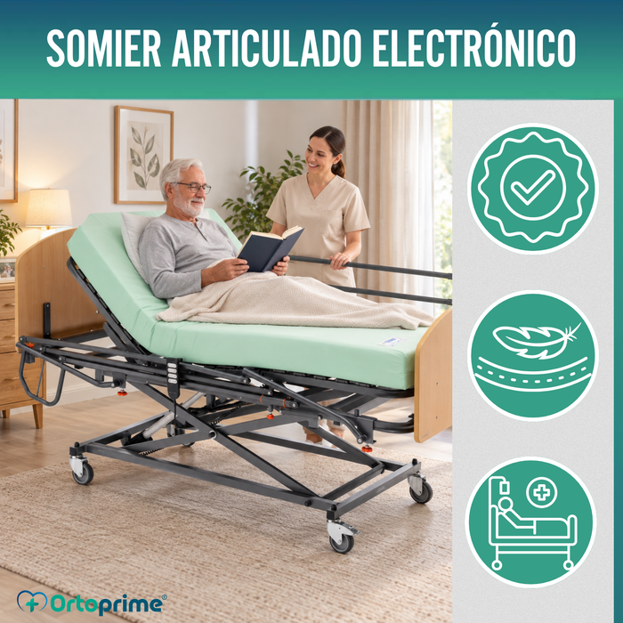 Cama Articulada 105 Eléctrica Carro Elevación  | Resistance Pack