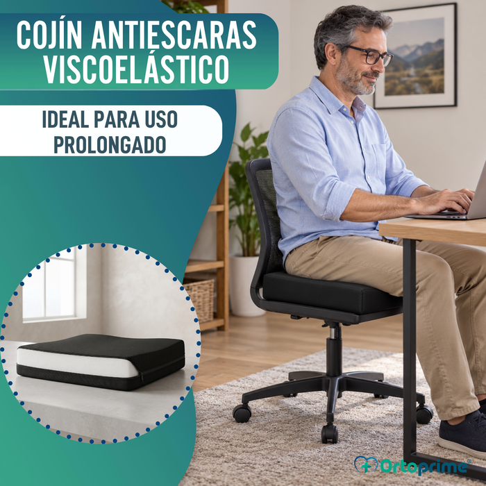 Cojín Antiescaras Viscoelástico + HR Espuma Confort
