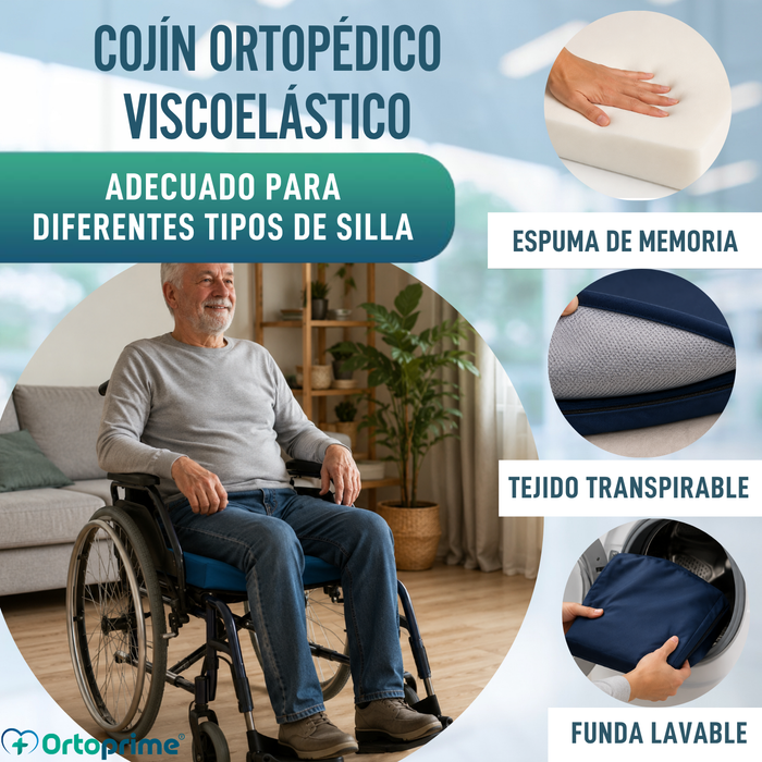 Cojín Antiescaras Viscoelástico 50kg/m3