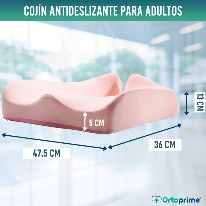 Cojín Ortopédico Antideslizante para Coxis | Ergonomic