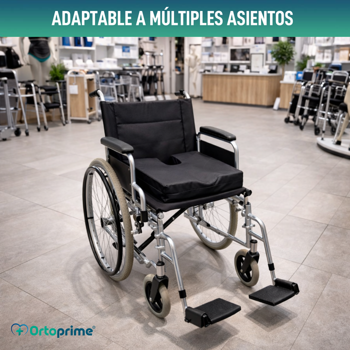 Cojín Antiescaras Viscoelástico para Coxis 60kg/m3