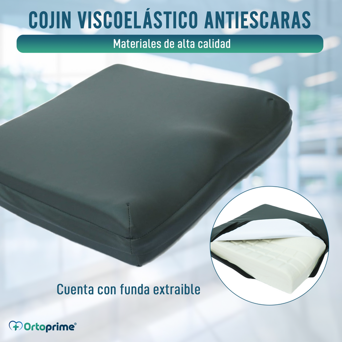 Cojín Antiescaras Viscoelástico 60kg/m3