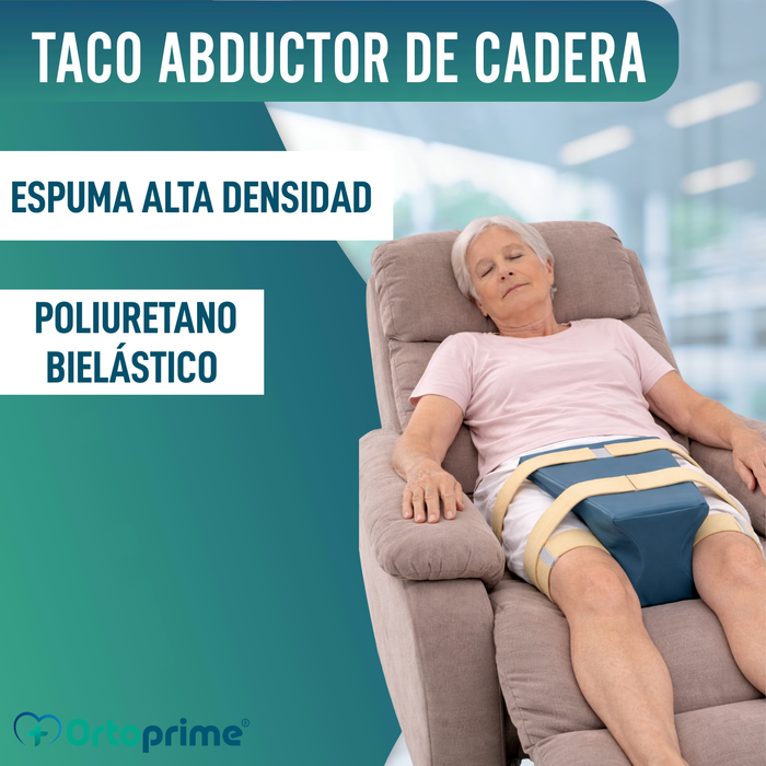 Taco Abductor de Cadera Postoperatorio con Funda Impermeable