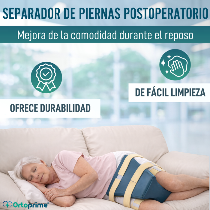 Taco Abductor de Cadera Postoperatorio con Funda Impermeable