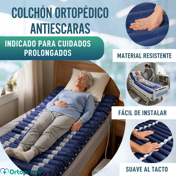 Colchón Antiescaras de Aire con Compresor Silence para Cama