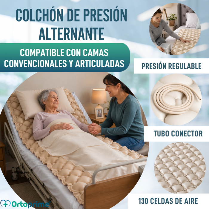 Colchón Antiescaras con Compresor CONFORT CARE