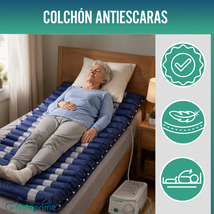 Colchón Antiescaras con Compresor MAXIPLUS