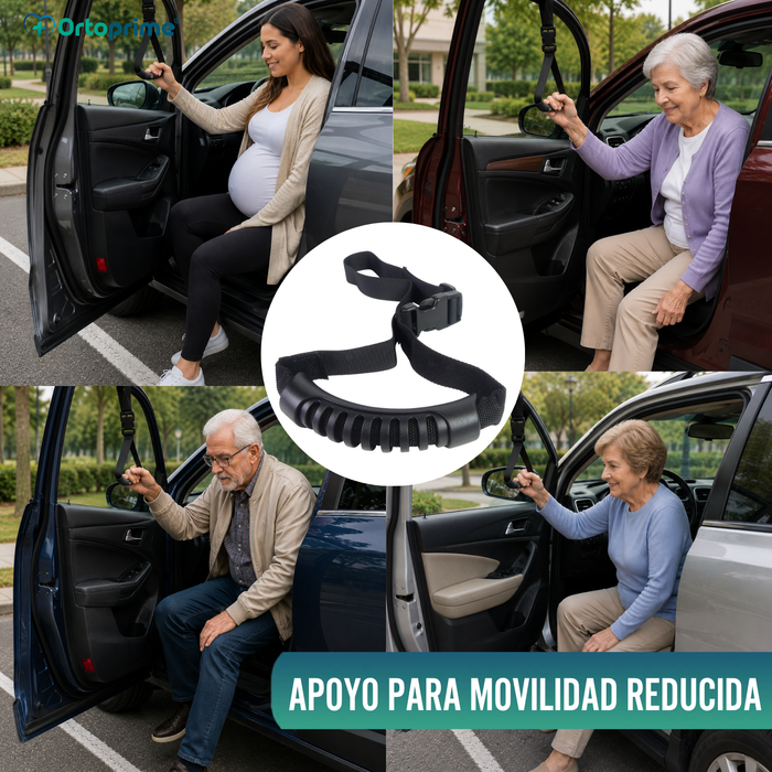 Correa de Salida para Coche con Asidero y Mango Ergonómico
