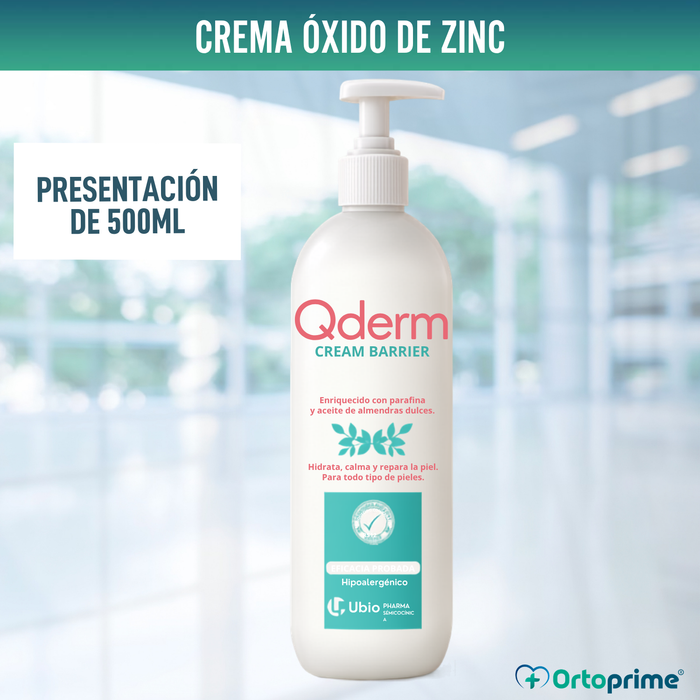 Crema Antiescaras Óxido de Zinc Pieles Irritadas | Dosificador 500ml