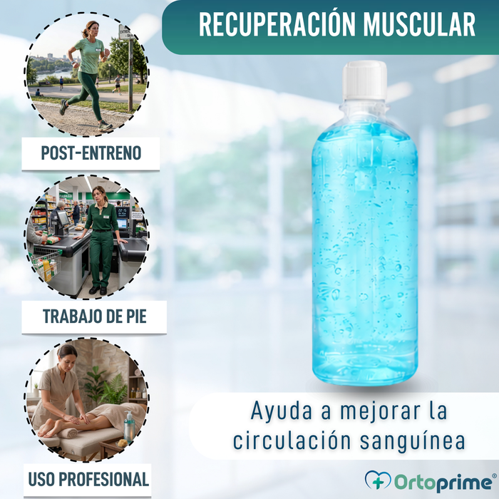 Gel Frío Intenso Piernas Cansadas | Efecto Frescor