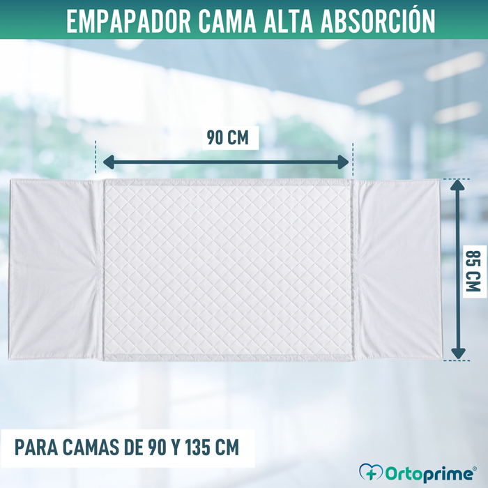 Empapador Absorbente Cama Lavable Plus 4,65 Litros/m2