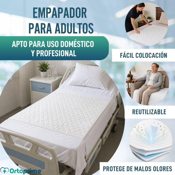Empapador Absorbente Cama Lavable Plus 4,65 Litros/m2