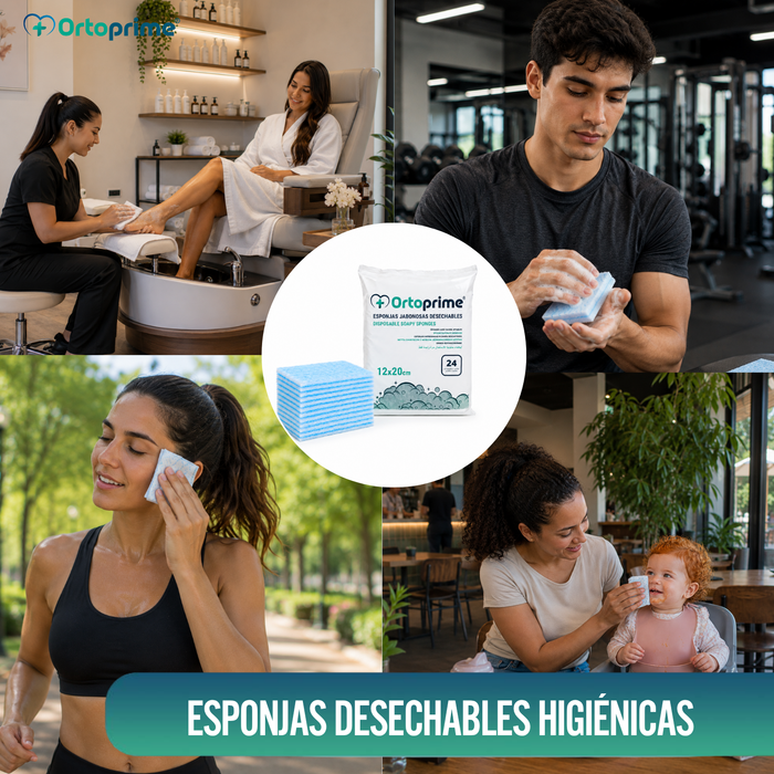 Esponjas Jabonosas Desechables Caja 1800 Unidades