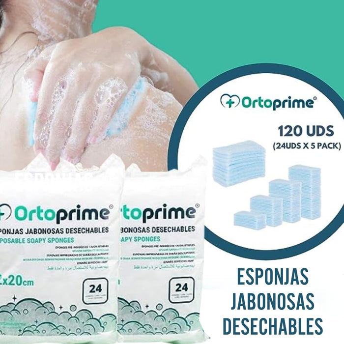 Esponjas Jabonosas Desechables Bebes y Adultos