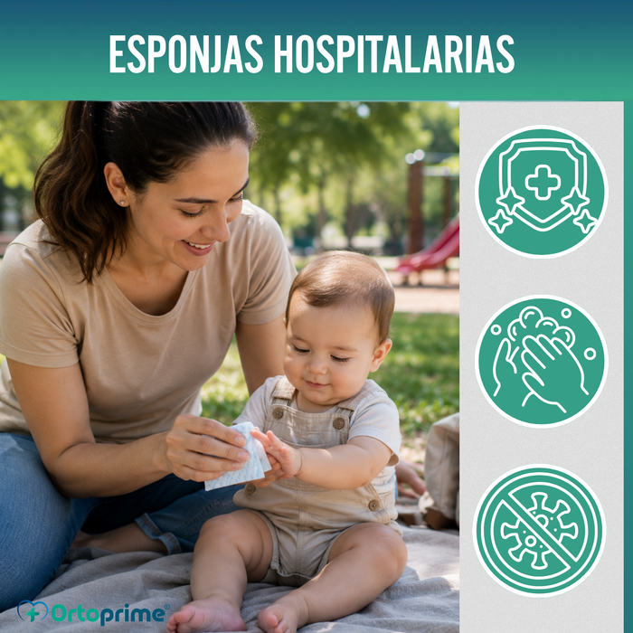 Esponjas Jabonosas Desechables Bebes y Adultos
