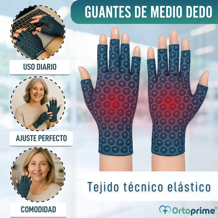 Guantes Terapéuticos Artritis y Artrosis | Tejido Técnico Elástico