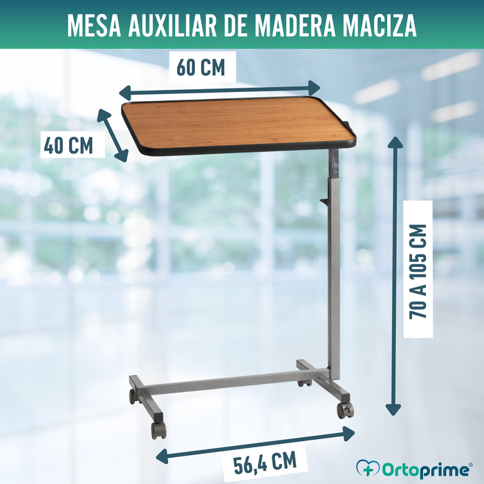 Mesa Auxiliar con Ruedas
