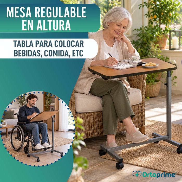 Mesa Auxiliar con Ruedas