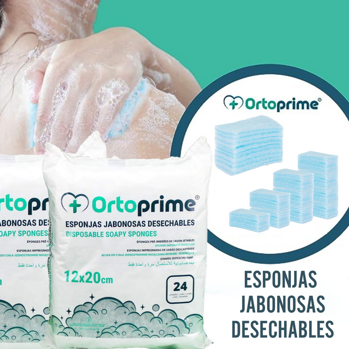 Esponjas Jabonosas Desechables Caja 120 Unidades