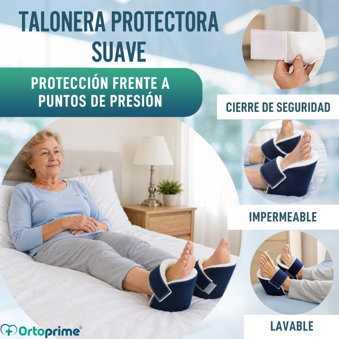Patucos Antiescaras Suaves Par Izquierdo y Derecho
