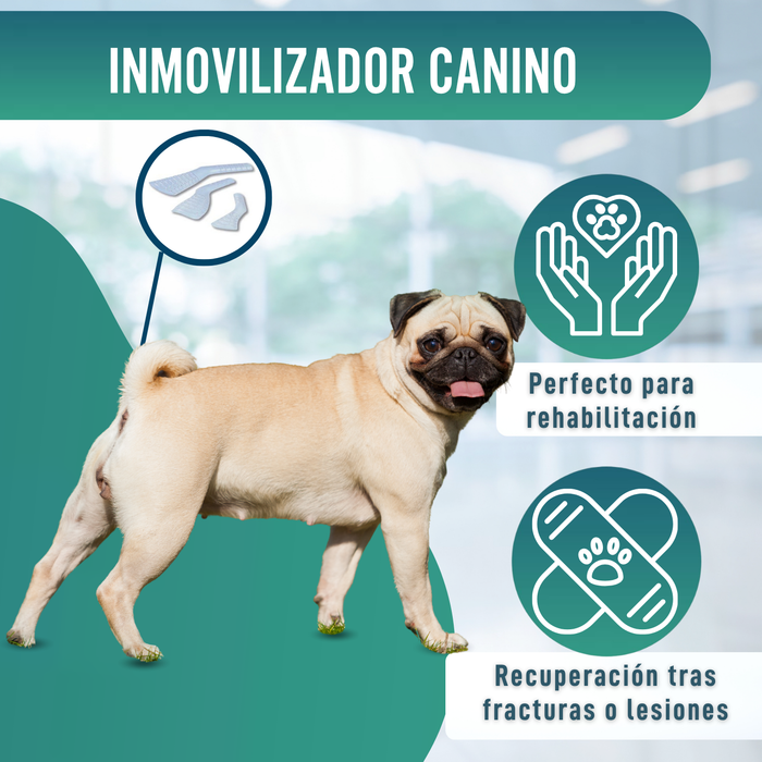 Férula Rápida para Extremidades de Perros y Gatos | 3 Tallas