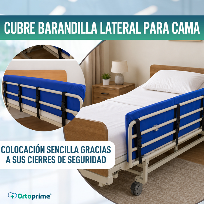 Protector Acolchado de Barandilla Cama Anti-caídas