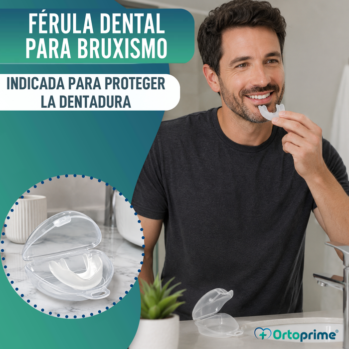 Bruxismo Férula Bucal Moldeable Reutilizable | Con Estuche