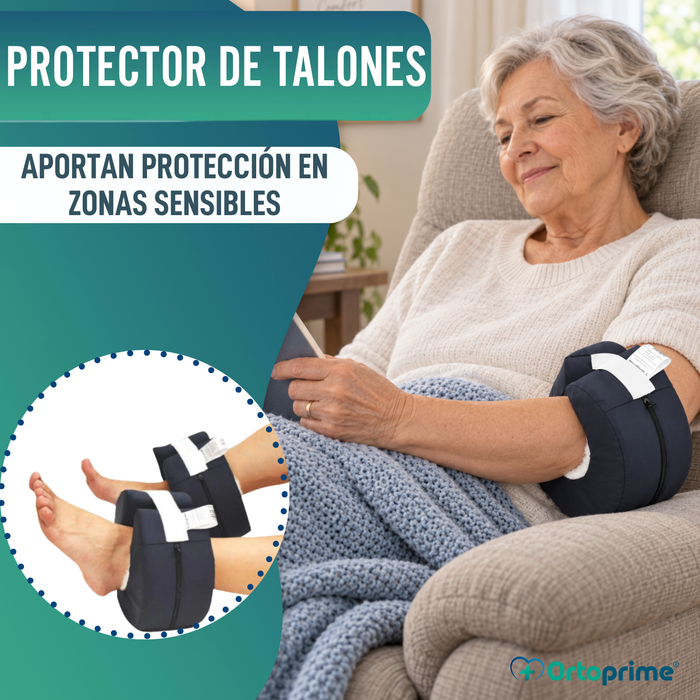 Taloneras Antiescaras Redondas Ajustables e Impermeables | Codos y Pies
