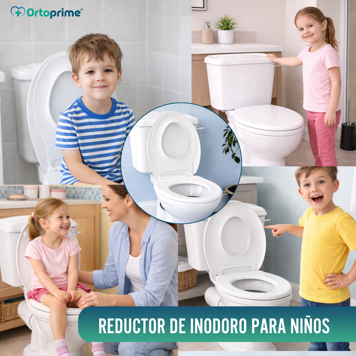 Asiento Reductor WC Infantil con Tapa | Adaptador de Inodoro
