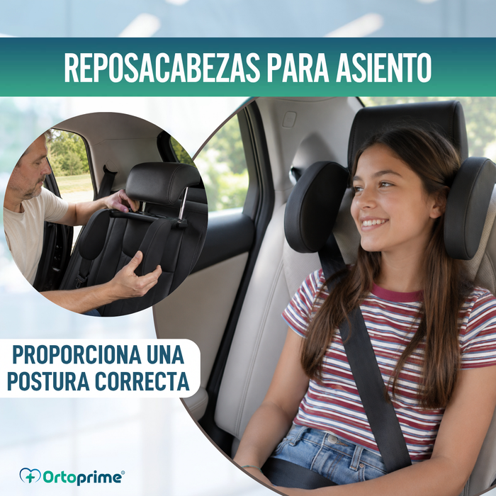 Reposacabezas de Automóvil para Asiento Trasero | Abatible