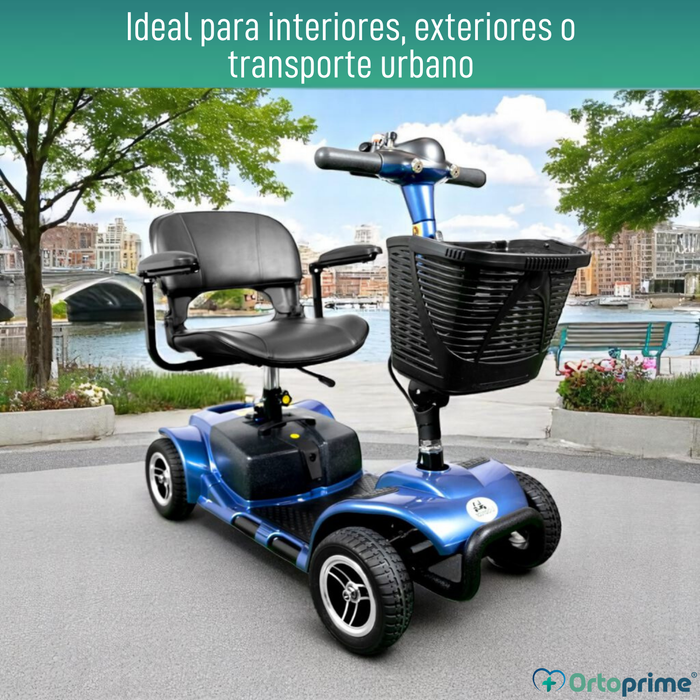 Scooter para Movilidad Reducida Desmontable | 4 Ruedas