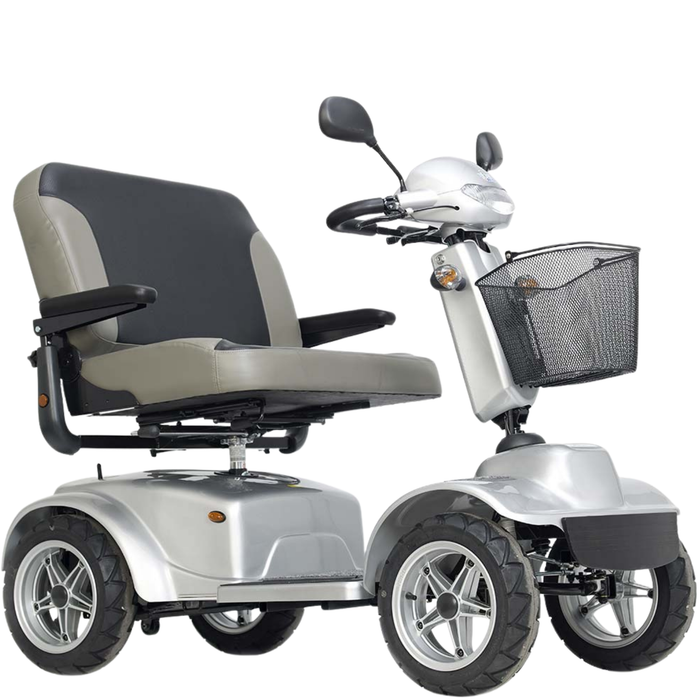 Scooter Eléctrico Minusválido Dúo Cuatro Ruedas Todo Terreno