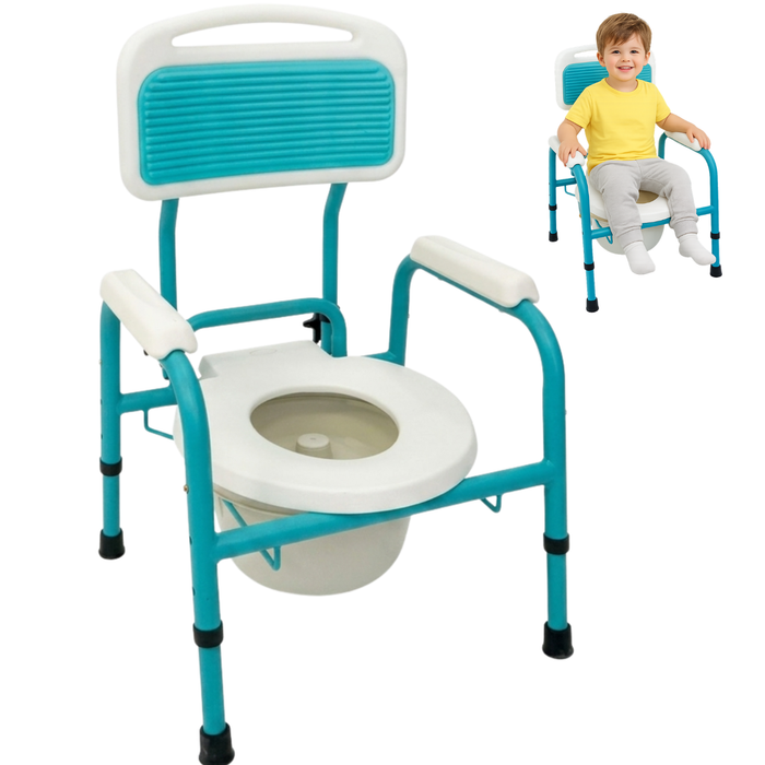 Silla WC Infantil con Reductor | Regulable en Altura
