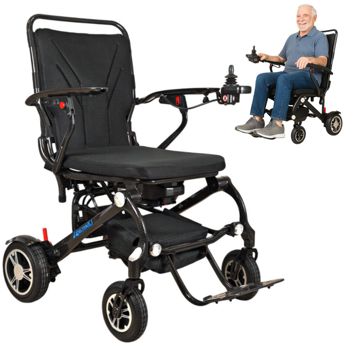Silla de Ruedas Eléctrica de Alto Rendimiento Transportable
