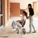 Silla de ruedas plegable ligera para personas mayores
